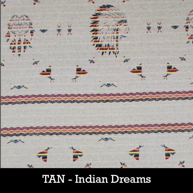 3-Button Vest - Tan Indian Dreams - Rhonda Stark - 120IDT