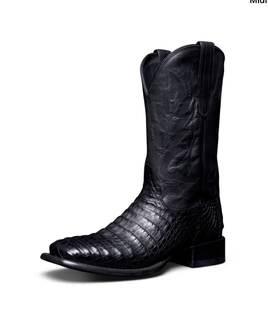 Men's The William Boots - Black Caiman - Tecovas - 10069C11