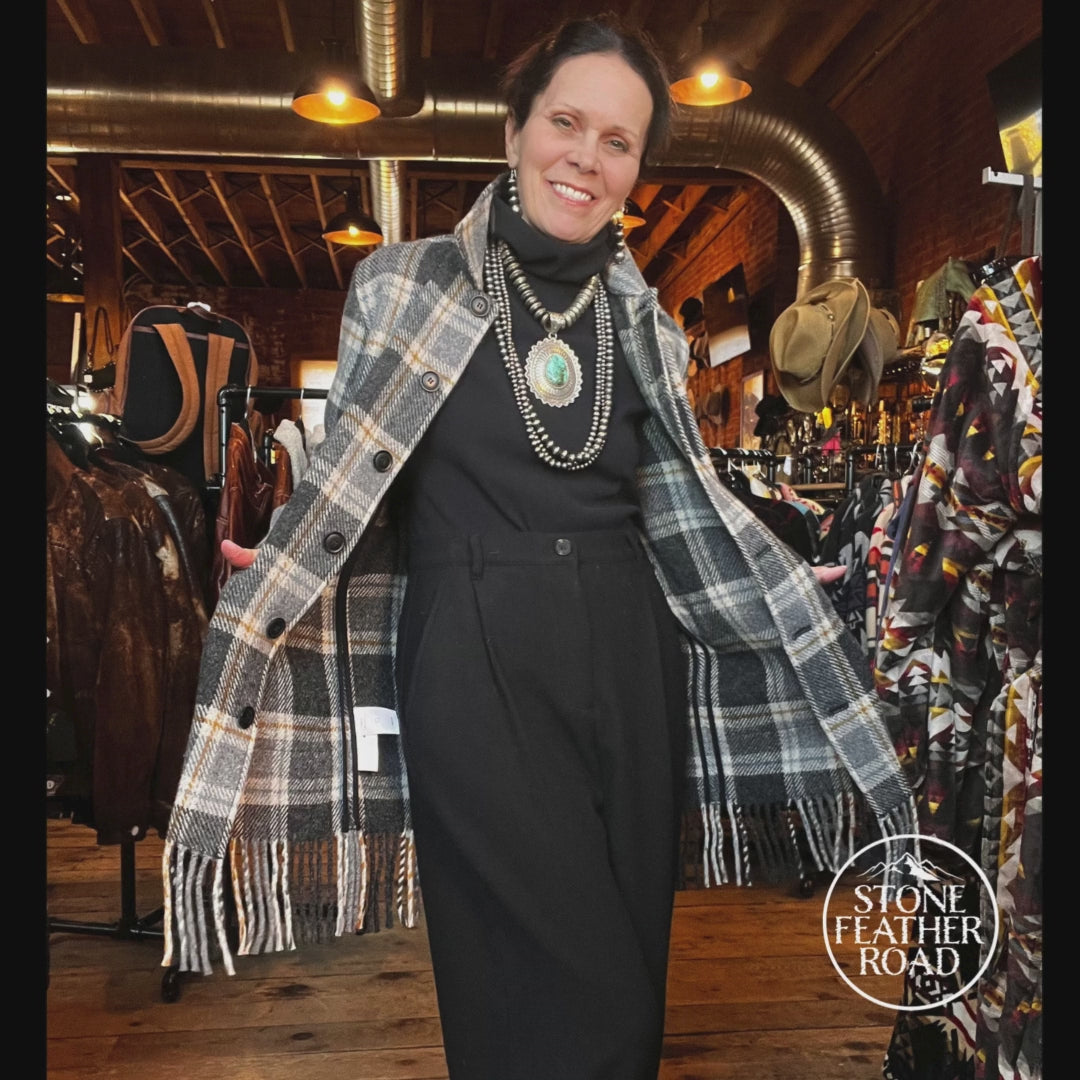 ドルモア　ヘリンボーン柄ジャケット L(48) セール】 ヘリンボーンツイード ジャケットコート （テーラード