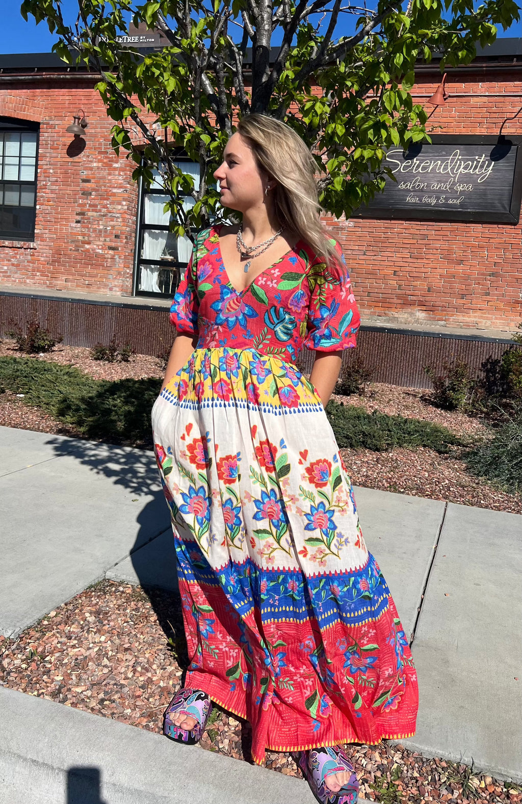Roumba Maxi Dress - Johnny Was - CSW4725