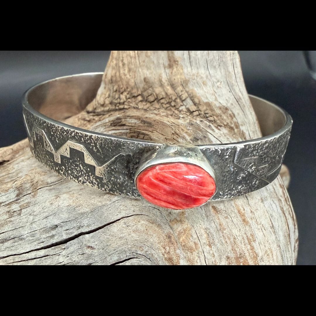 1 Stone Spiny Cuff - Randy Begay Jr - CRBJ36