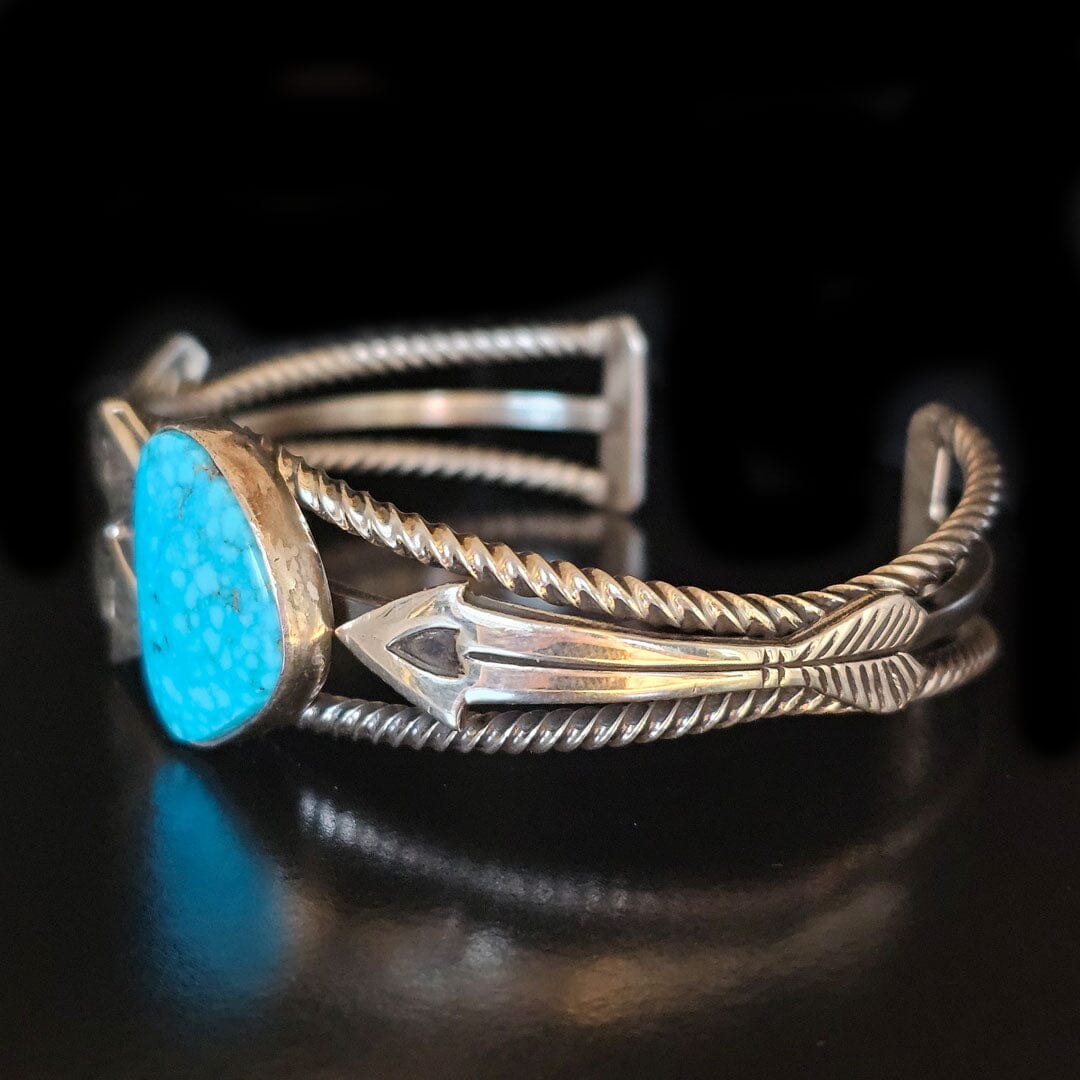 1-Stone Turquoise Arrow Bracelet - CAZ49