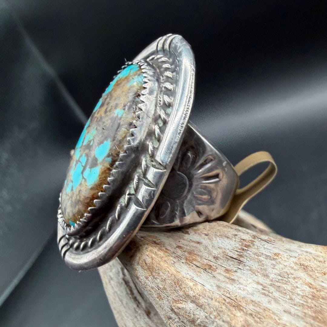 1 Stone Turquoise Ring - RVO1