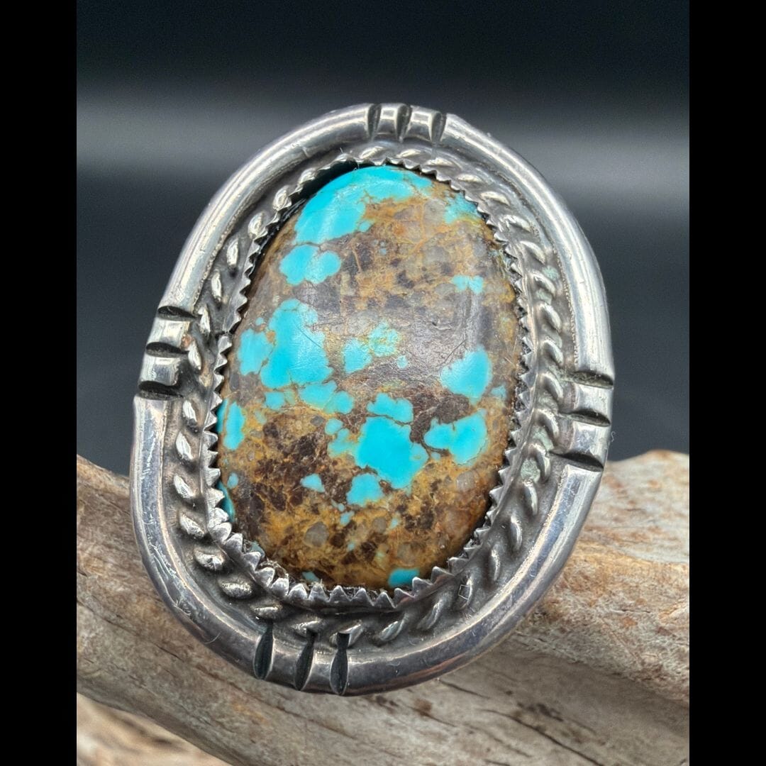 1 Stone Turquoise Ring - RVO1