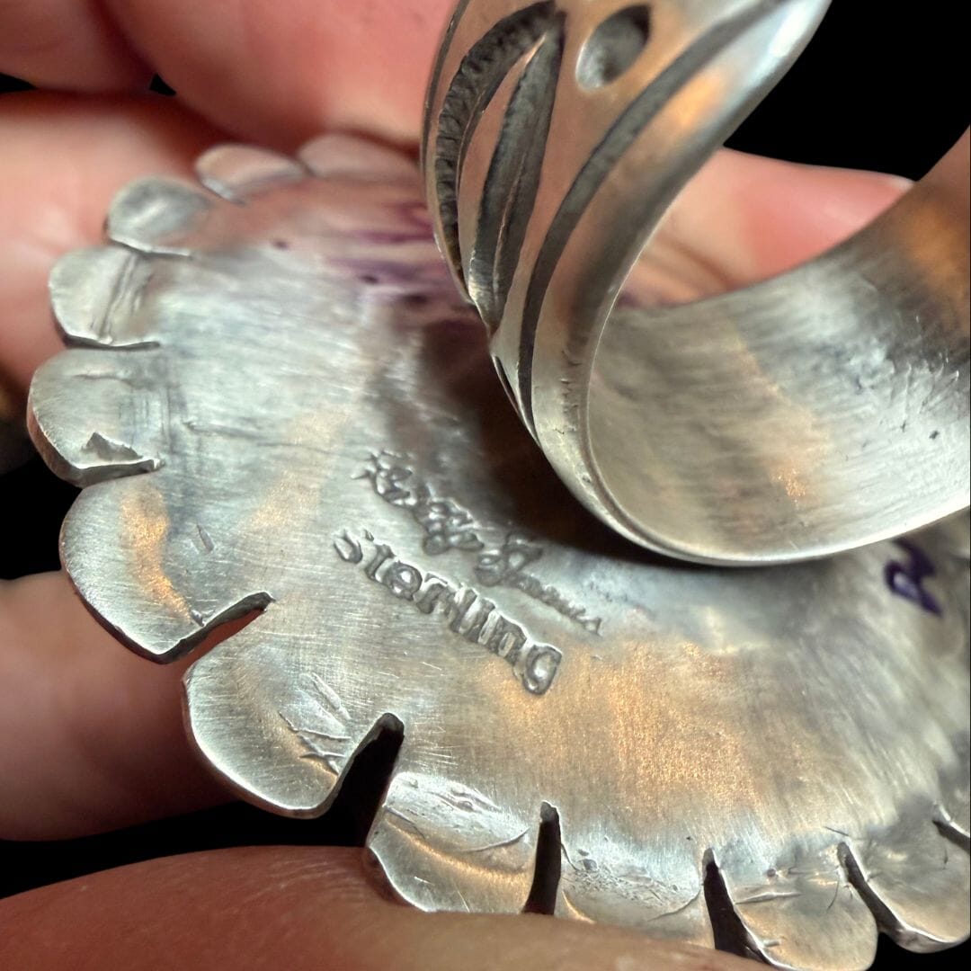 1 Stone Turquoise & Sterling Ring - RAZ59