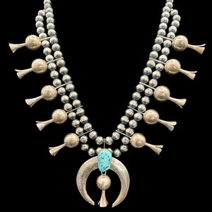 1 Stone Turquoise Sterling Squash - SQAZ81
