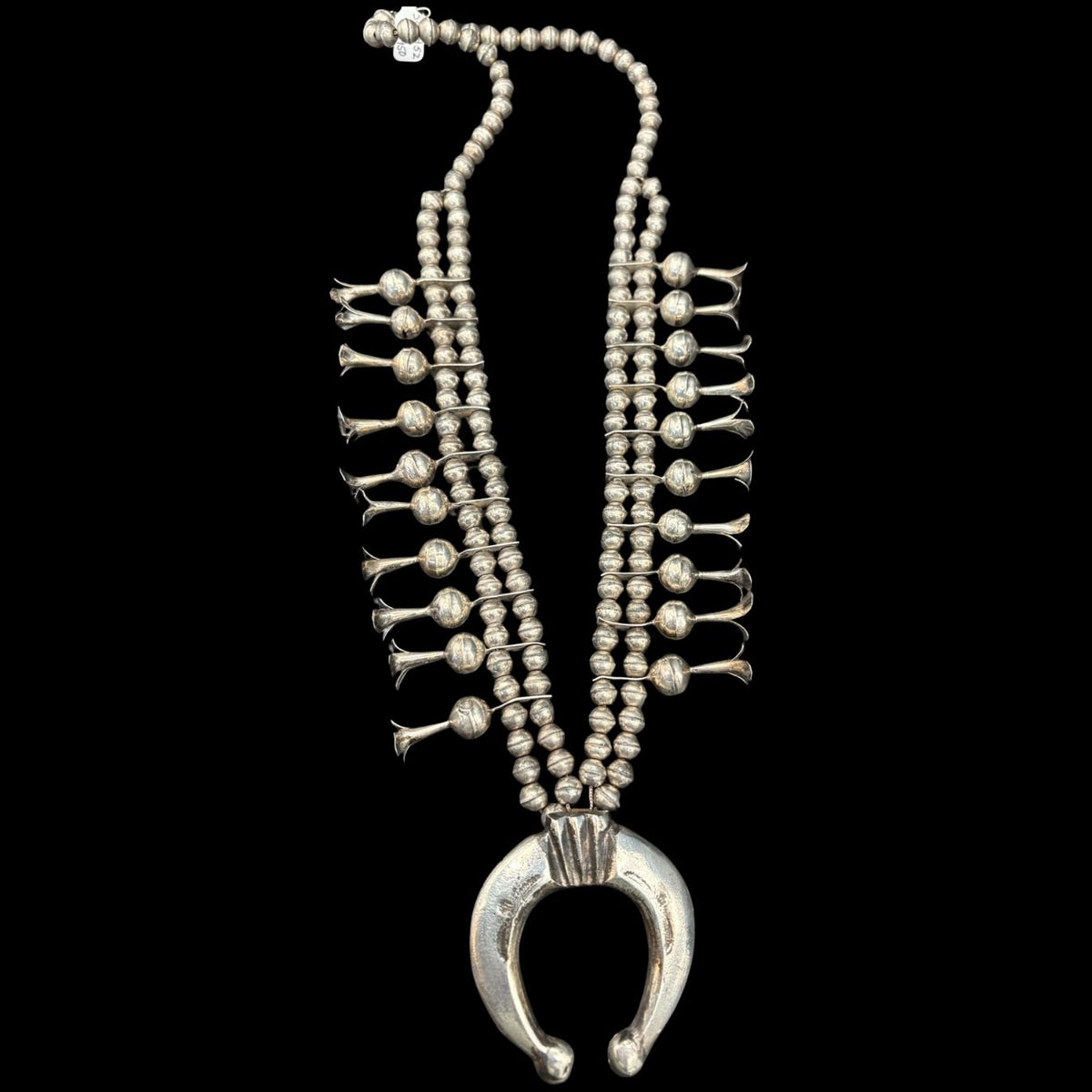 All Sterling Squash Necklace - SQMH52