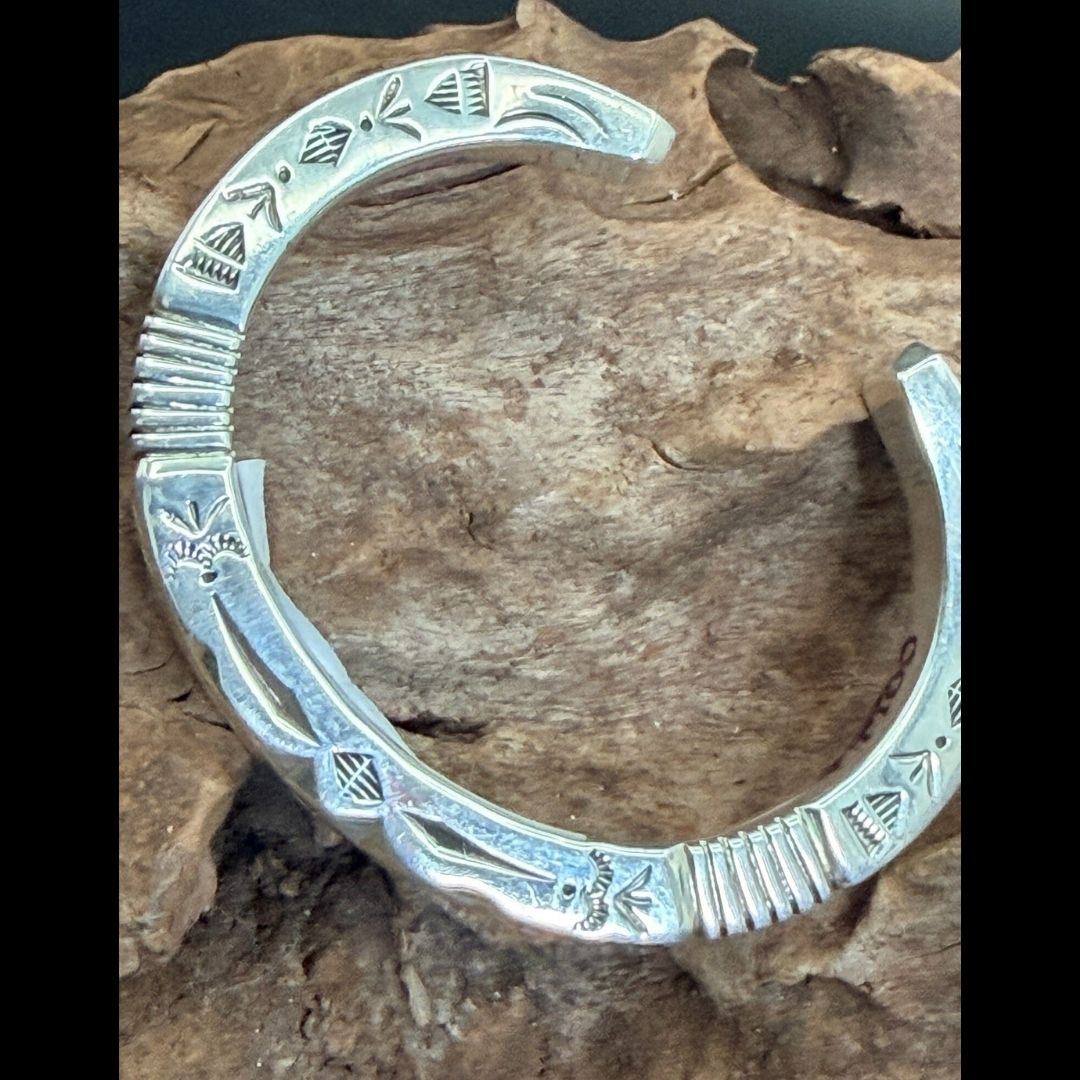 Sterling Silver Gilbert Begay Cuff - CMH246