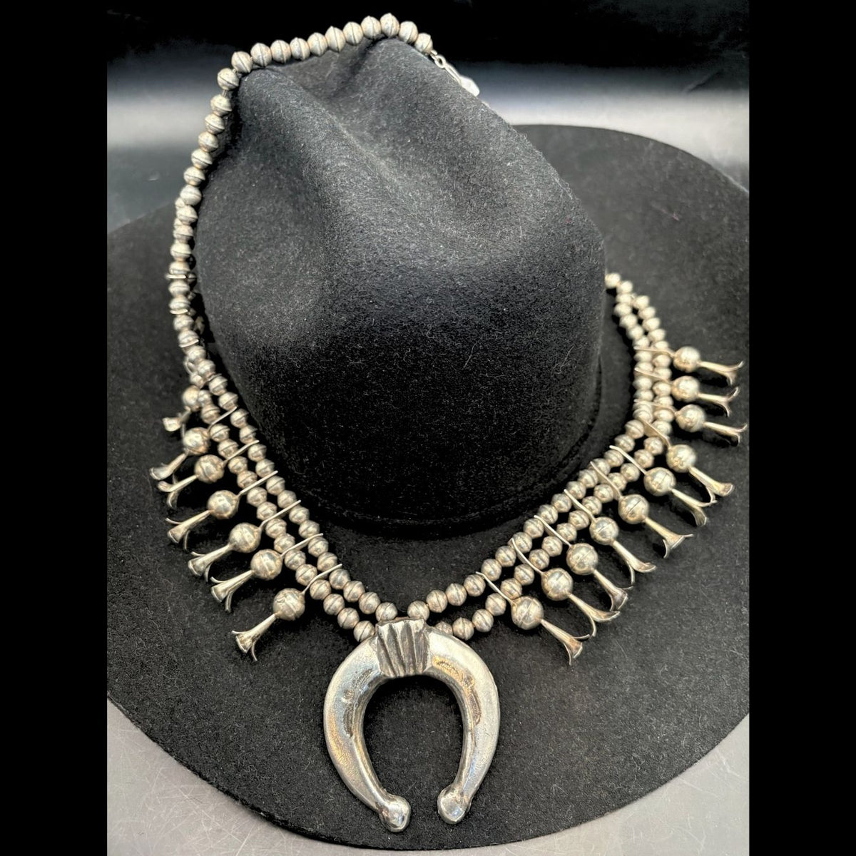All Sterling Squash Necklace - SQMH52
