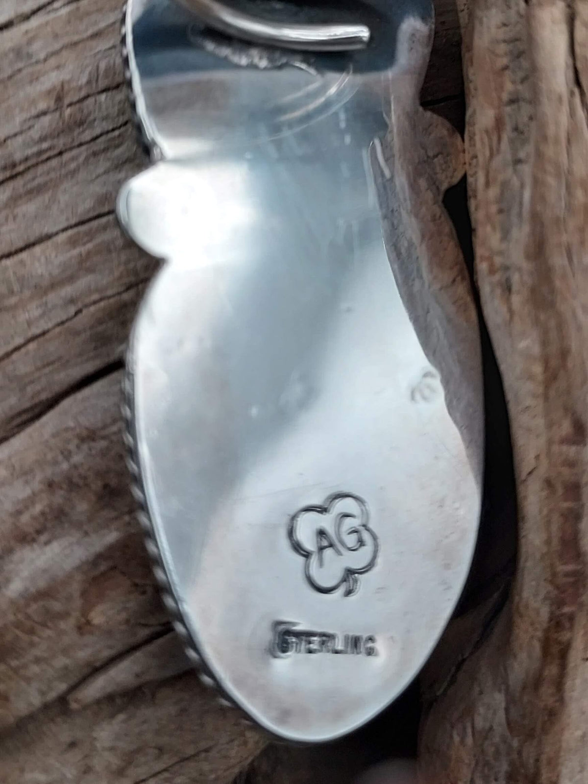 3-Stone White Buffalo &amp; Turquoise Ring (Adjustable) - RGLJ1