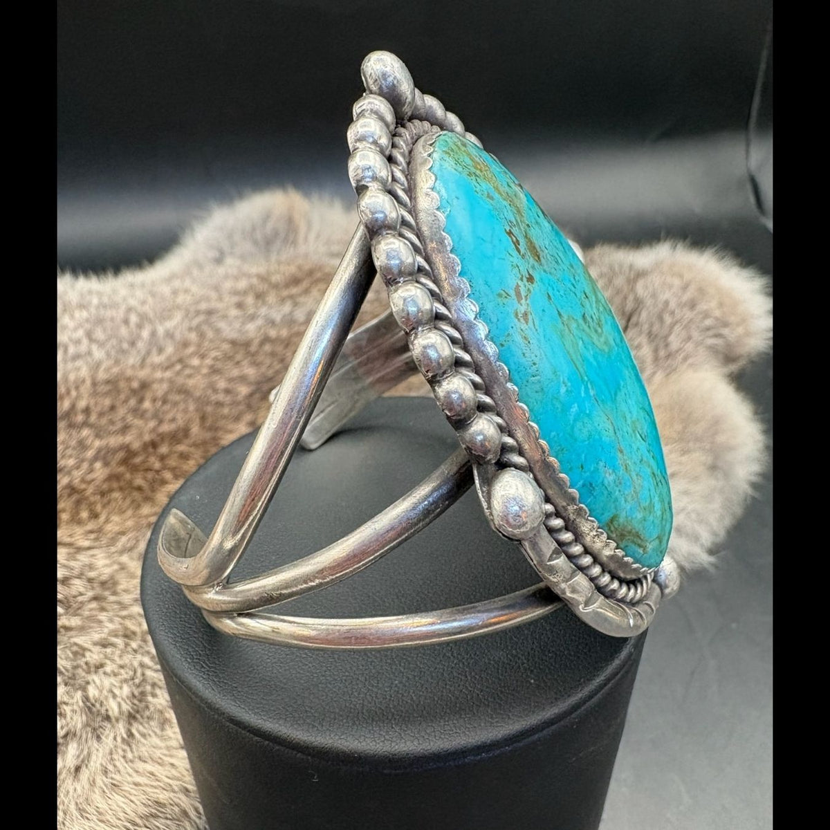 Royston Turquoise And Sterling Cuff - CMH311