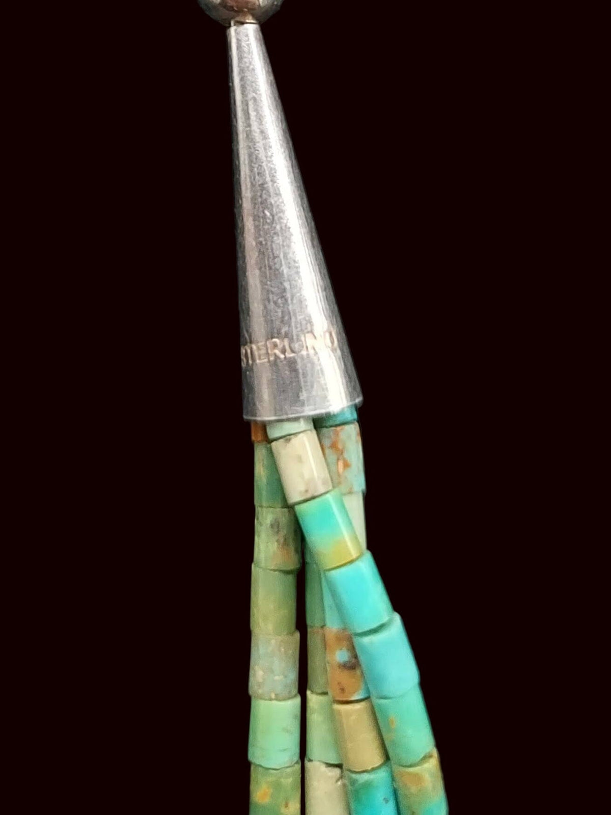 4-Strand Turquoise Nugget Necklace - NYP9