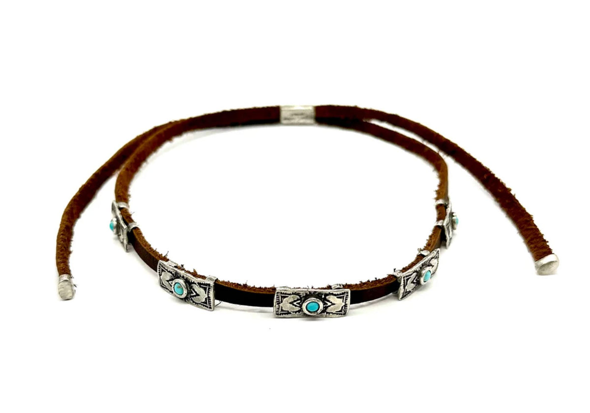5 Concho Choker - Love Tokens - NLT15