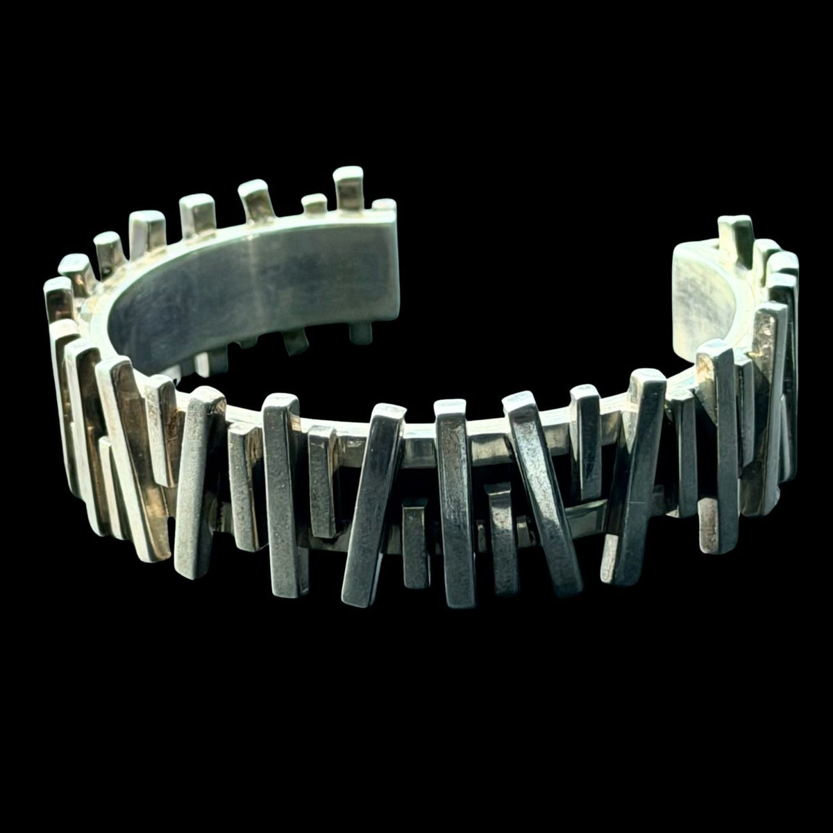 Sterling Textured Stacker - CMH276