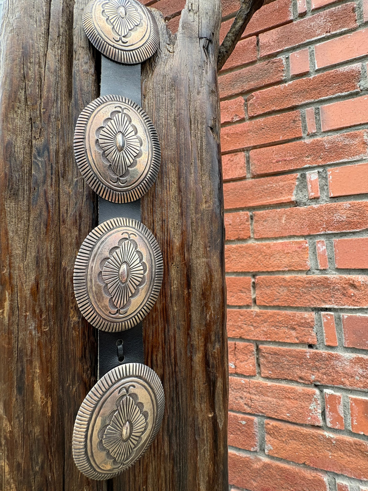Sterling Silver Concho Belt - BTMH7