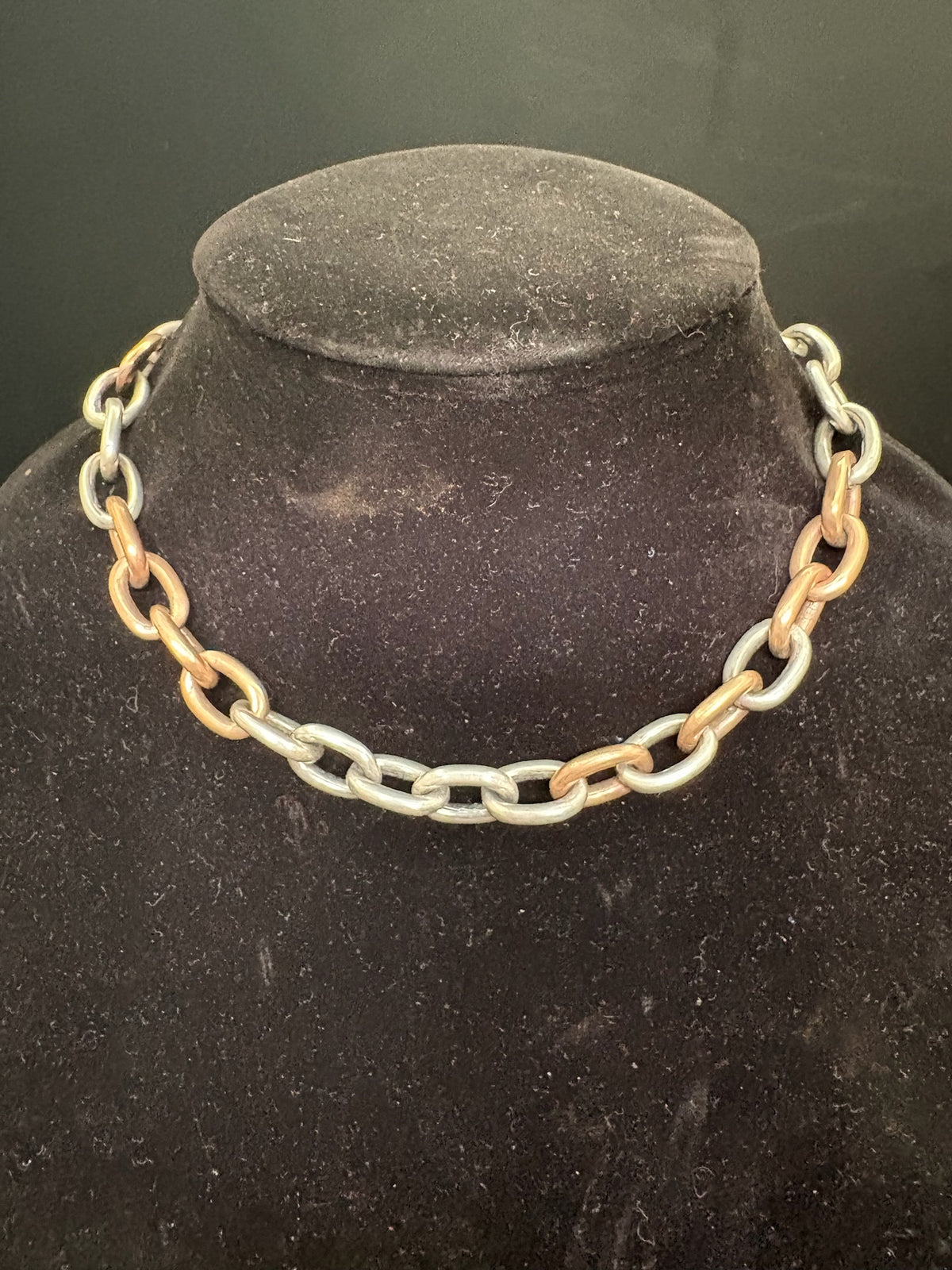Mixed Metal 16" Chain Necklace - NLT16