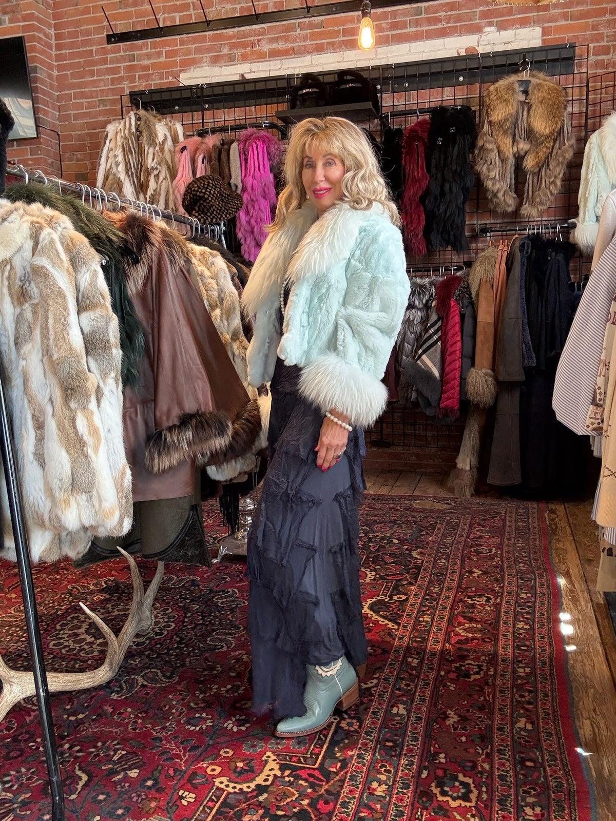 Baby Blue Rabbit Jacket - CHERBB