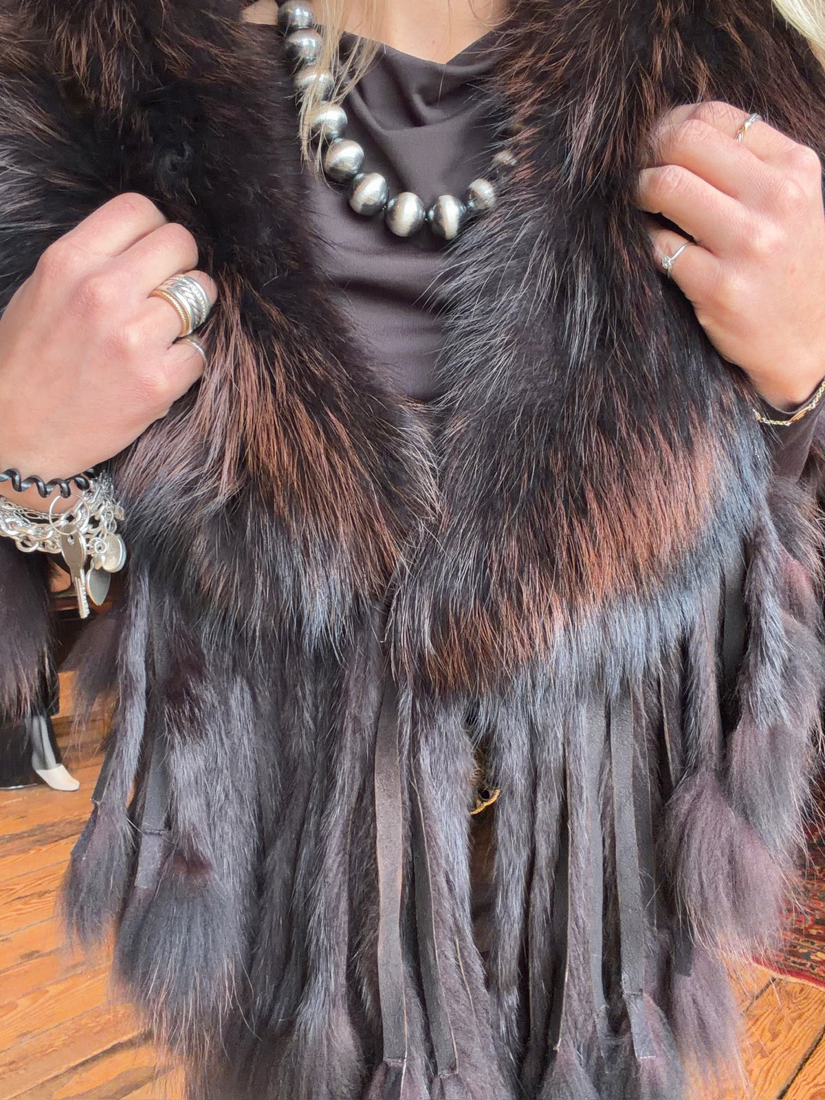 Brown Raccoon Collar - MKCOLR-BR