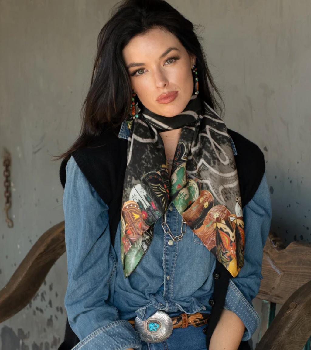 Wild Rag Scarf - Tops – STONE FEATHER ROAD