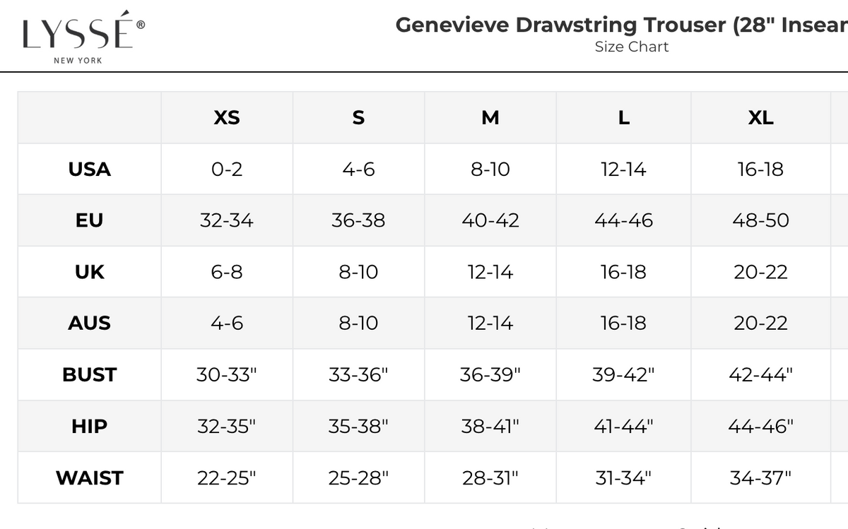 Navy Drawstring Trouser - LY3507N