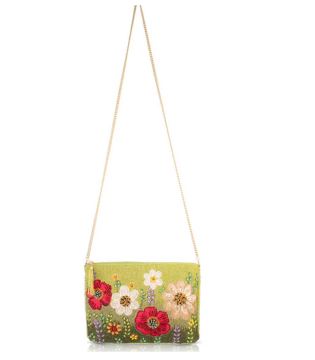 Day In The Park Beaded Crossbody Bag - MFS002628