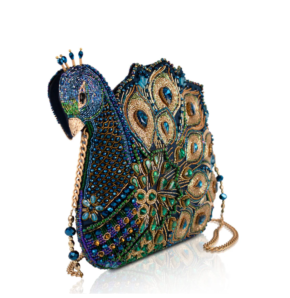 Show Off Beaded Crossbody Handbag - MFS002632