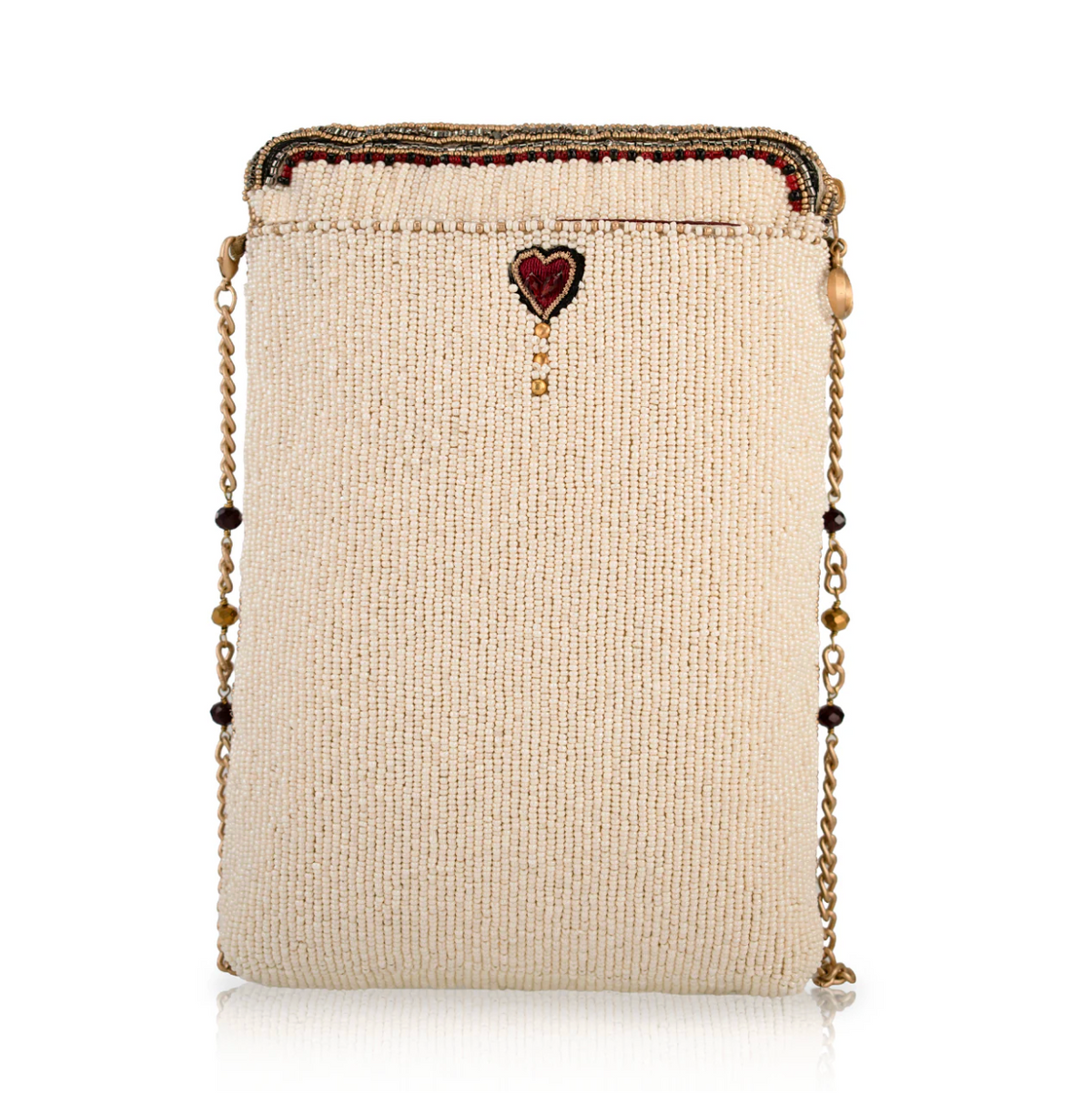 High Court Mini Crossbody Beaded Handbag - MFS002670