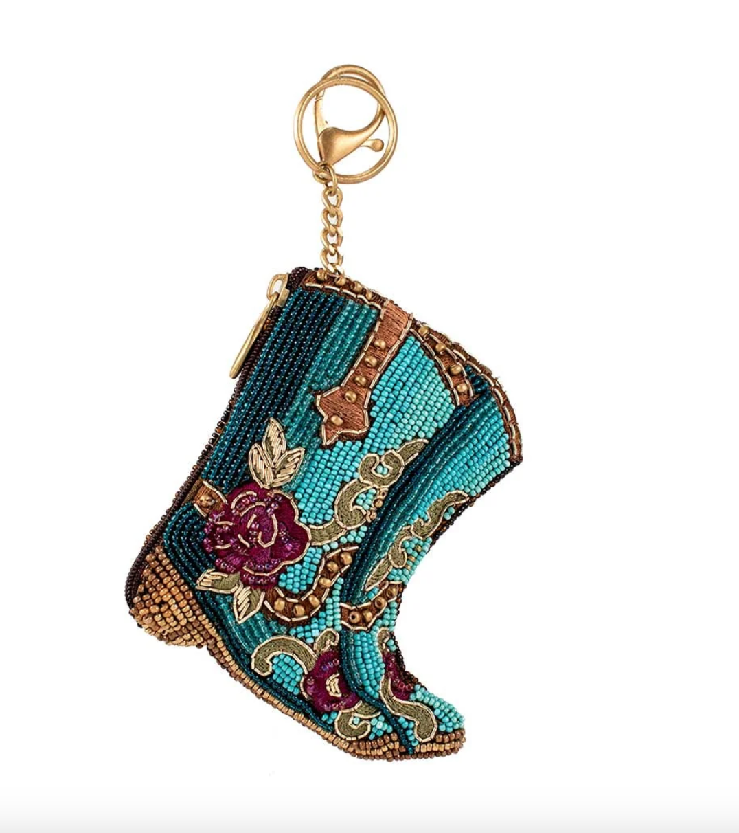 Kickin' Around Beaded Coin Purse - MFS001986
