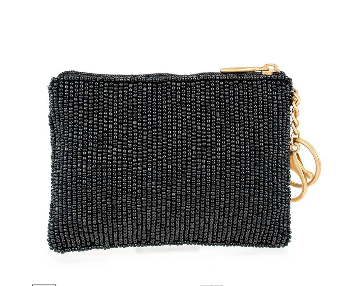 Play It Again Beaded Coin Purse - MFS002456