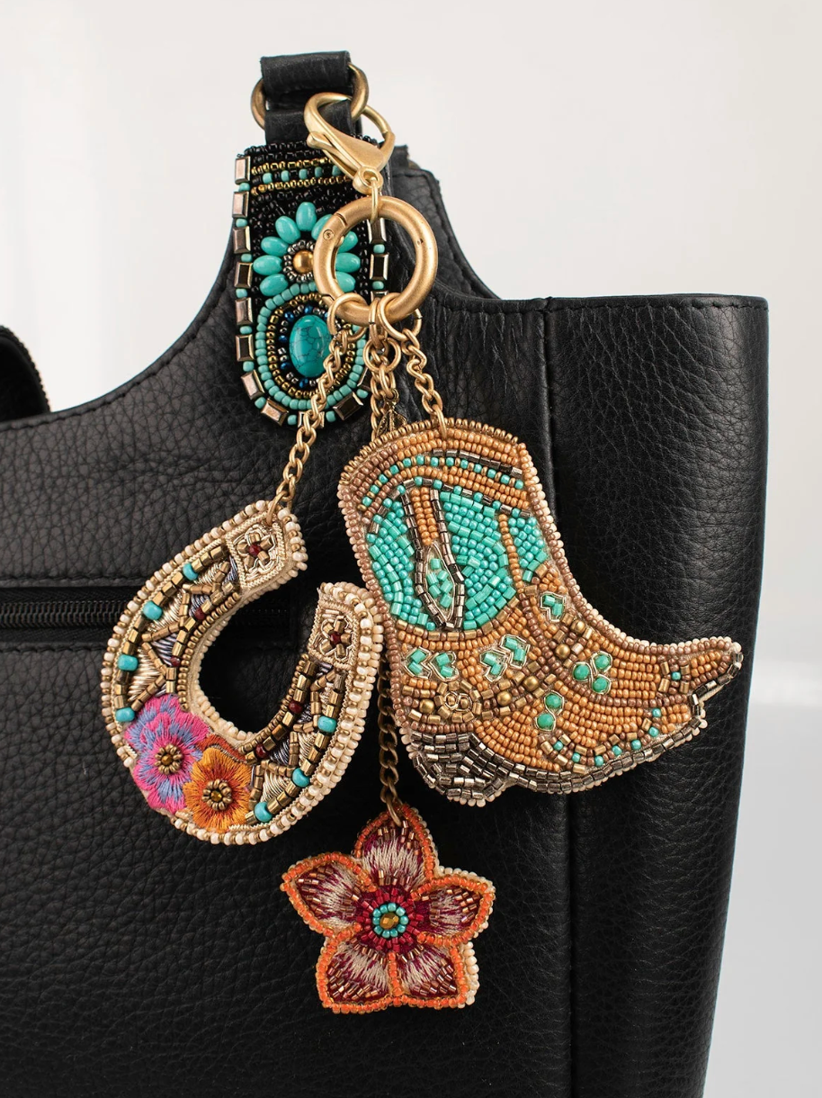 High Noon Beaded Bag Charm - MFCH-603