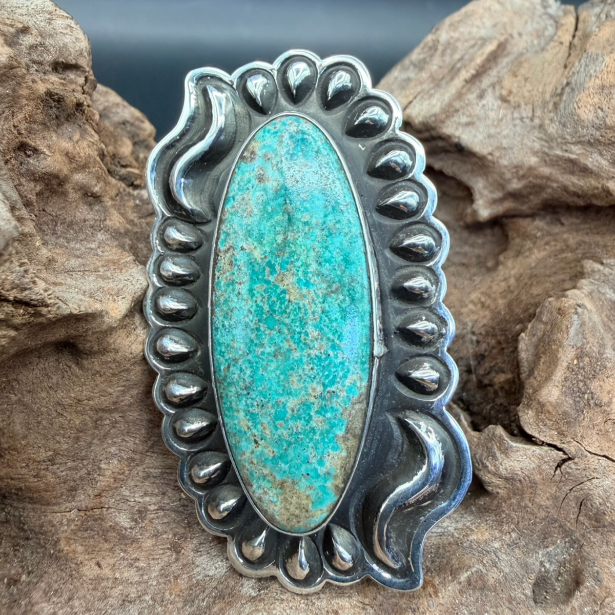 Sterling Silver/Turquoise Ring - Begay - RRBJ7