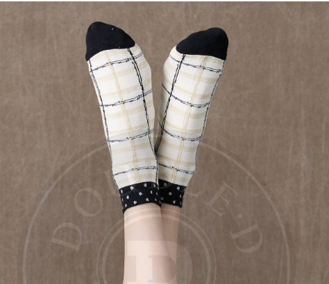 Petro Plaid Sock - Double D Ranch - SOCK-263A