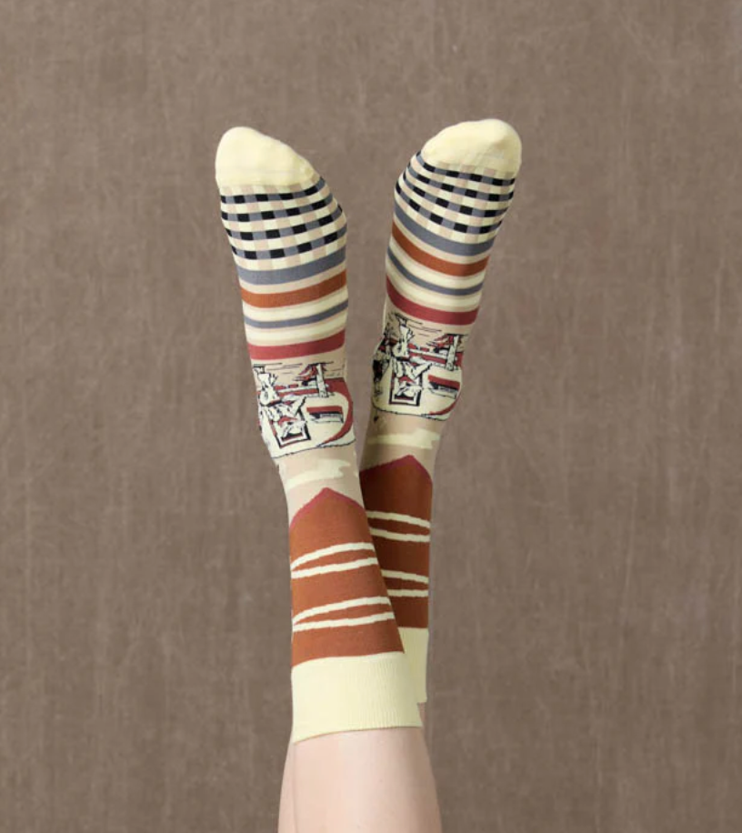 Oil Camp Sock - Double D Ranch - SOCK-263M