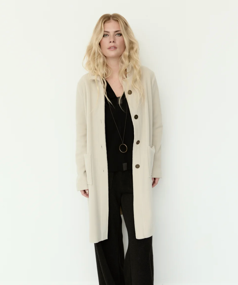 Kit Fleece Midi Jacket - 7182KT