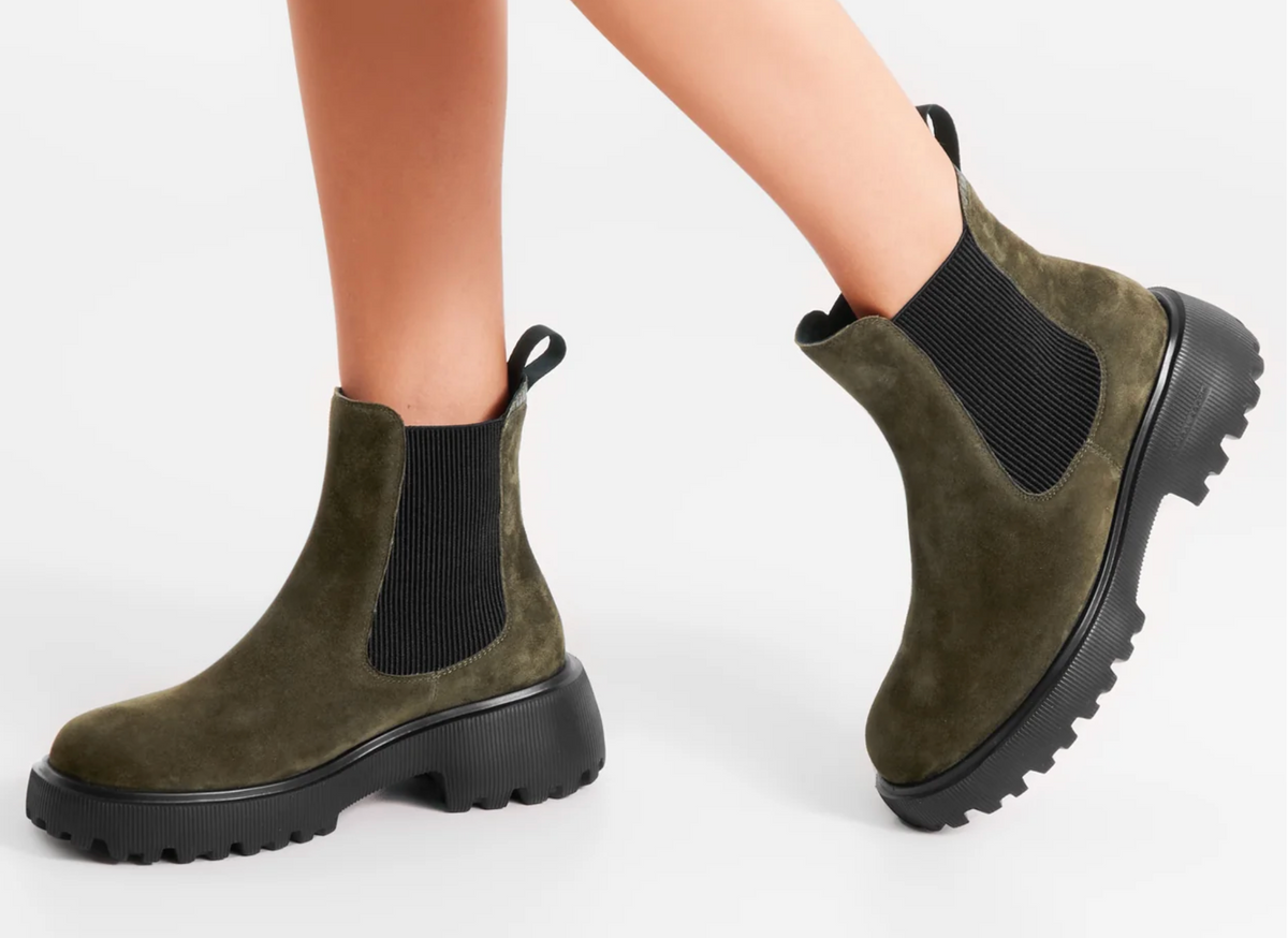 Dark Olive Aya Boot - WS166V