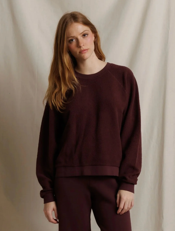 Oversized Ziggy Cherry Lacquer Sweatshirt - OVZIGC
