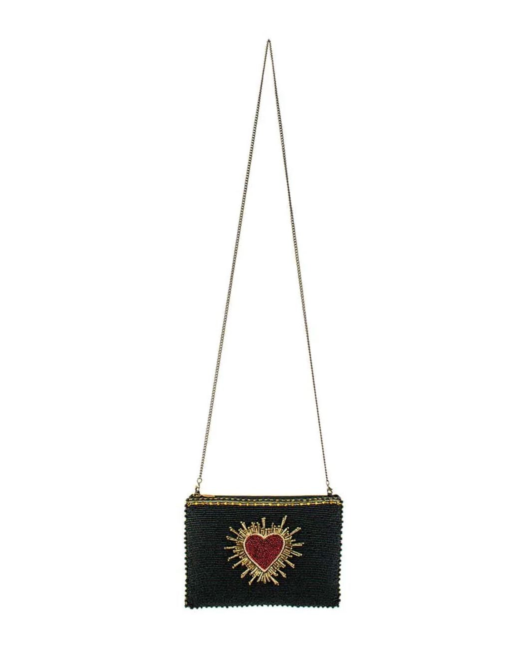 Affection Crossbody Beaded Clutch - MFS002101
