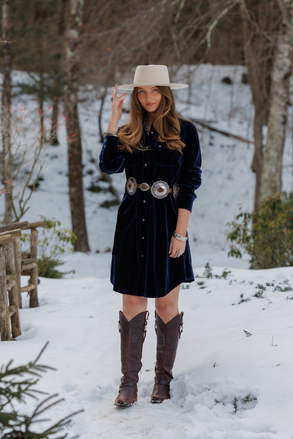 Ainsley Navy Tunic/Dress - Tasha Polizzi - 421104