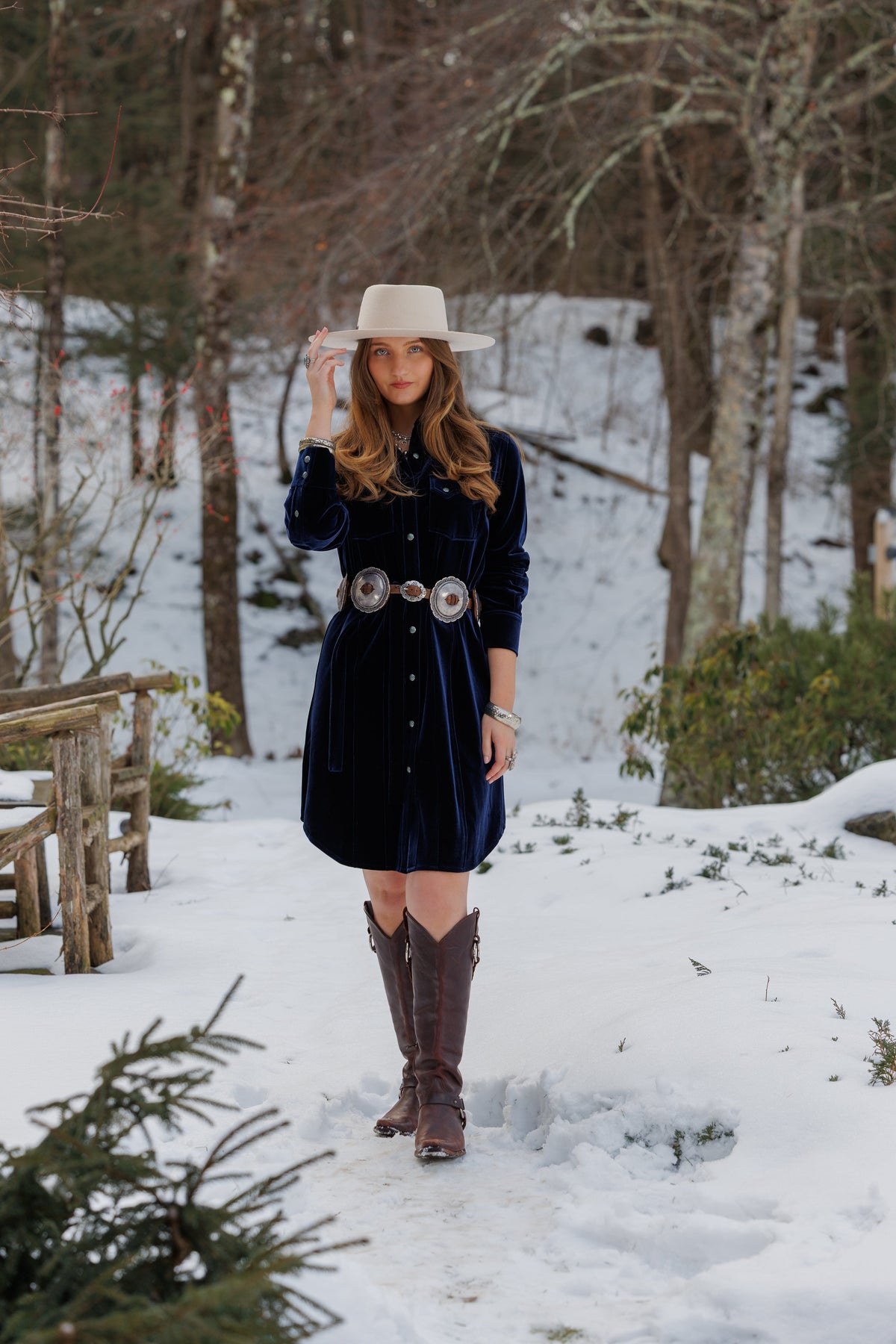 Ainsley Navy Tunic/Dress - Tasha Polizzi - 421104