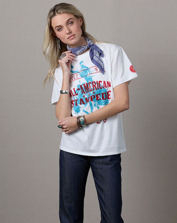 All-American Stampede Tee - Double D Ranch - T4221