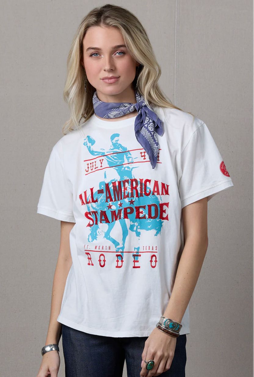 All-American Stampede Tee - Double D Ranch - T4221