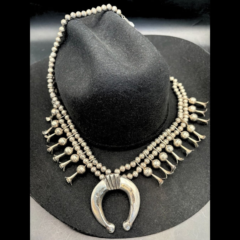 All Sterling Squash Necklace - SQMH52