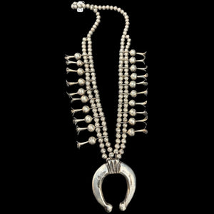 All Sterling Squash Necklace - SQMH52