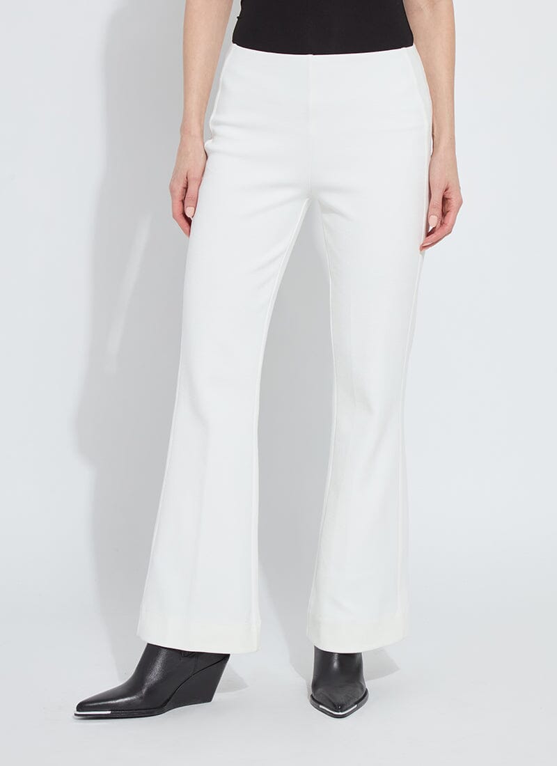 Alma High Waist Calvary Trouser - Snow White - Lysse - LY3683W