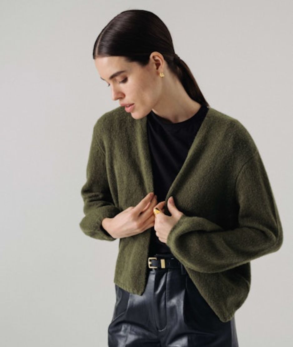 Americano Cashmere Cardigan - 254R2A