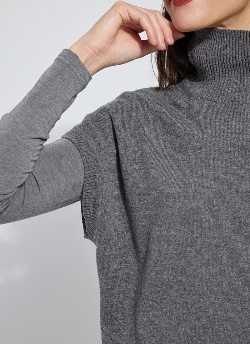 Arden Grey Cashmere Sweater Vest - LY3711