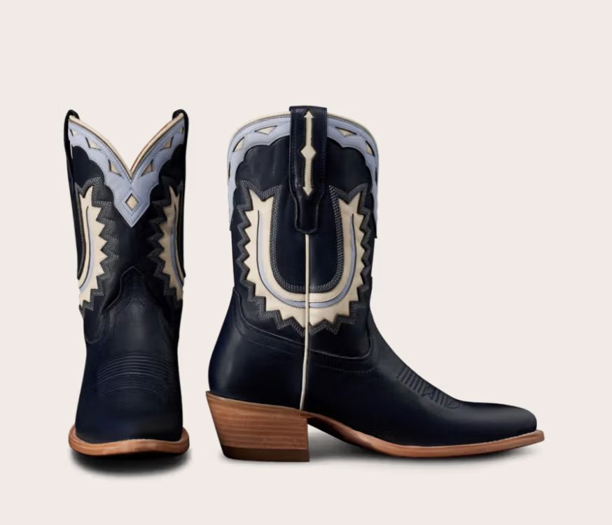Atlantic Blue/Chambray Jolene Boot - Tecovas - 21088A