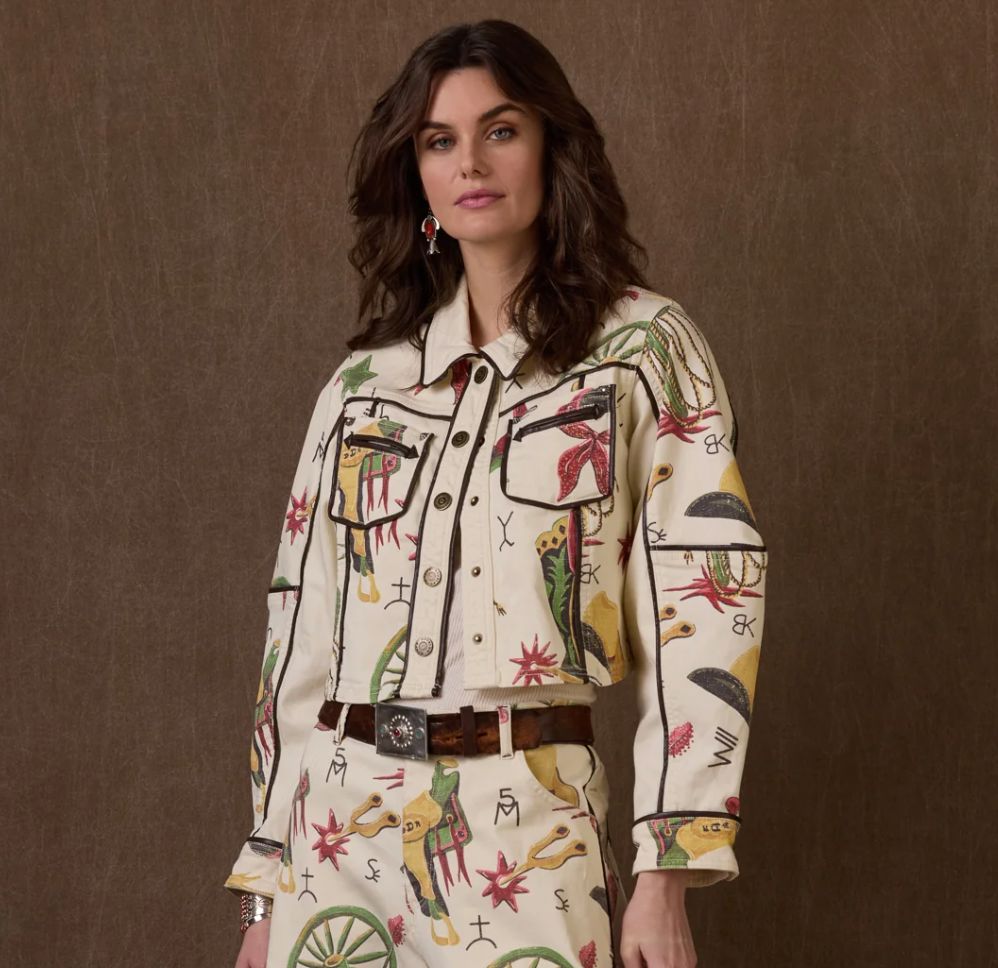 Atomic Ranch Denim Jacket - Double D Ranch - C3433