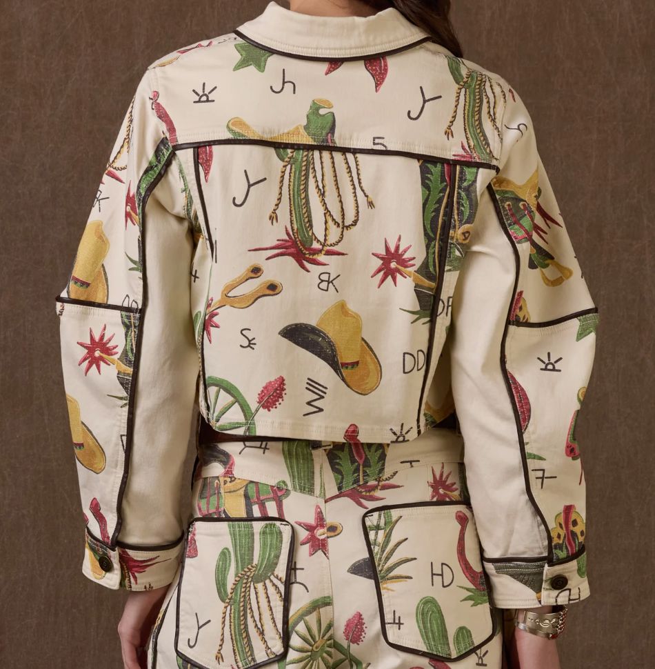 Atomic Ranch Denim Jacket - Double D Ranch - C3433