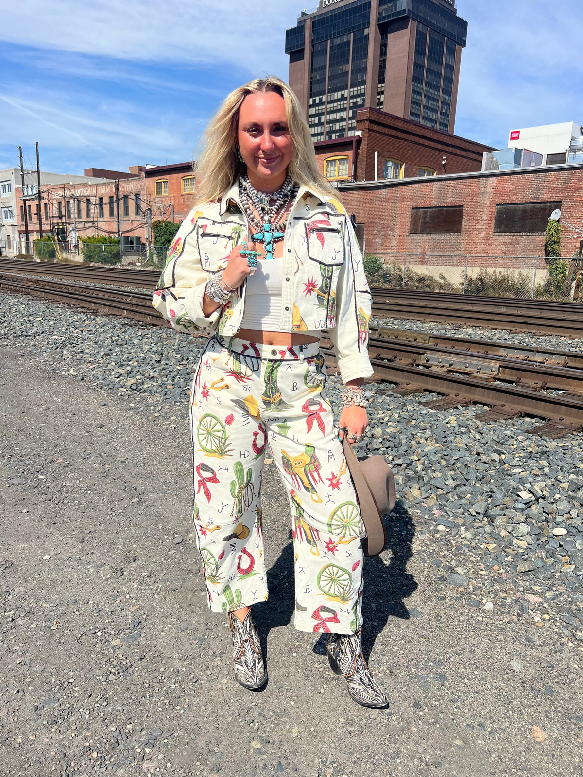 Atomic Ranch Denim Jacket - Double D Ranch - C3433